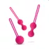 Easytoys LoveBalls - tupikukuulide komplekt - 3 osaline - roosa