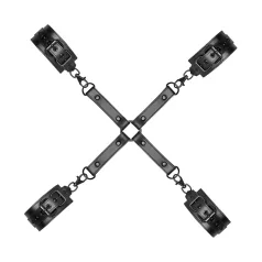   Bedroom Fantasies - käeraudade ja jalaraudade komplekt - must