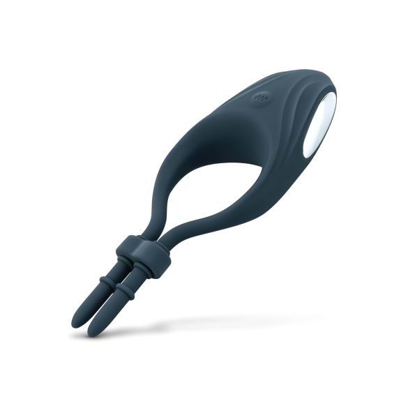 Boners - reguleeritav vibreeriv peenisekumm - sinine