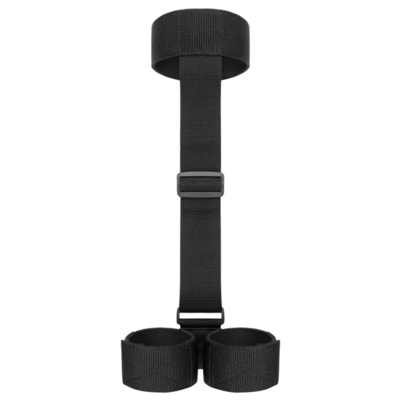 Bedroom Fantasies - kaelarihm ja käerauad - pehme - must