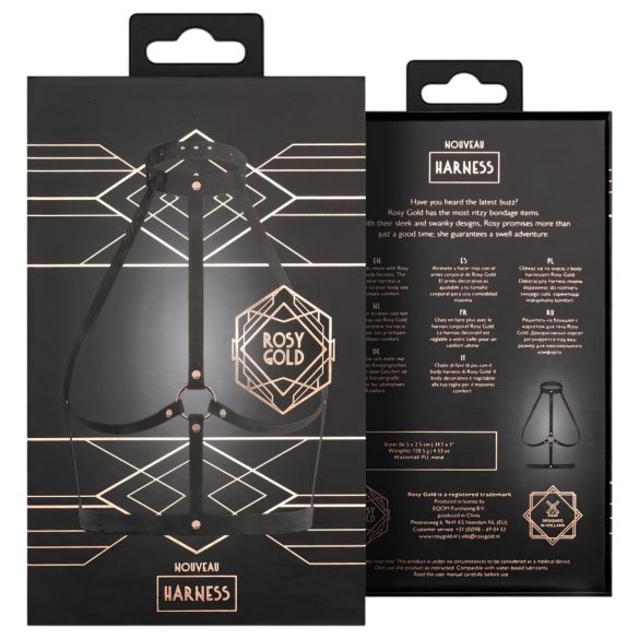 Rosy Gold - kehavöö - must/roosakuld