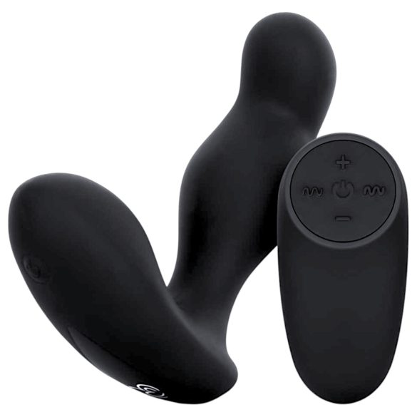 Easytoys puldiga anaaldildo (must)