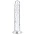 EasyToys - geeljalt dildop - 16cm (läbipaistev)