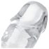 EasyToys - geeljalt dildop - 16cm (läbipaistev)