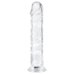 EasyToys - geel dildo - 18cm (läbipaistev)