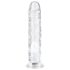 EasyToys - geel dildo - 18cm (läbipaistev)