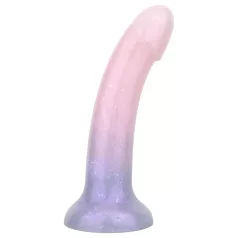 EasyToys Mermaid - sädelev dildo - 15 cm (roosa)