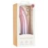 EasyToys Mermaid - sädelev dildo - 19cm (roosa)