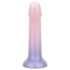 EasyToys Mermaid - sädelev dildo - 19cm (roosa)