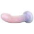 EasyToys Mermaid - sädelev dildo - 19cm (roosa)