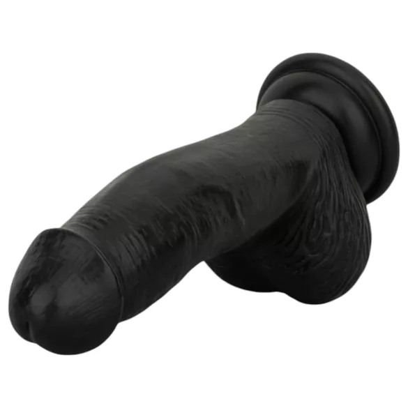 Easytoys - realistlik must munanditega dildo - 12 cm