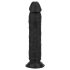 Easytoys - realistlik dildo - 22,5 cm (must)