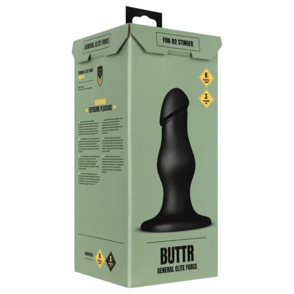 BUTTR FIM-92 - anaaldildo iminapaga - must