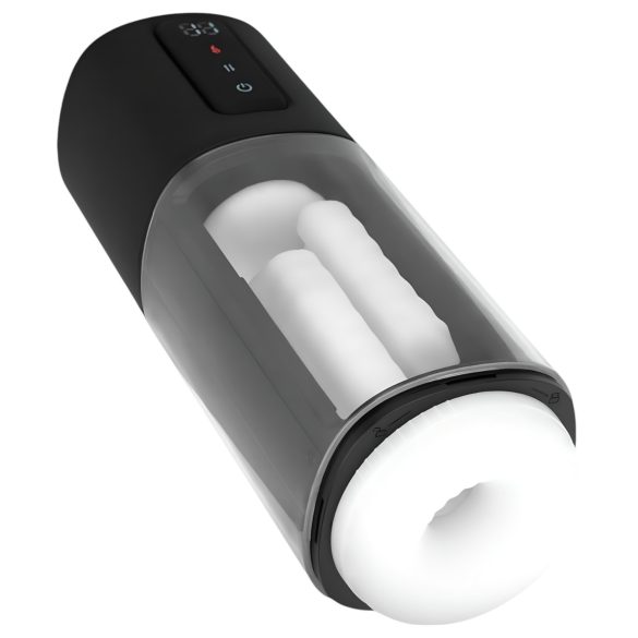 CRUIZR CX11 - masturbaator soojendusega ja kitsas - must