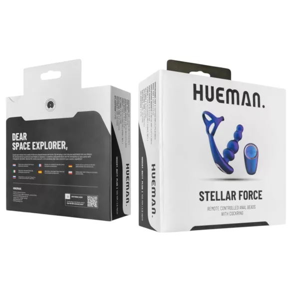 Hueman Stellar Force - anaalvibraator ja peeniserõngas (lilla)