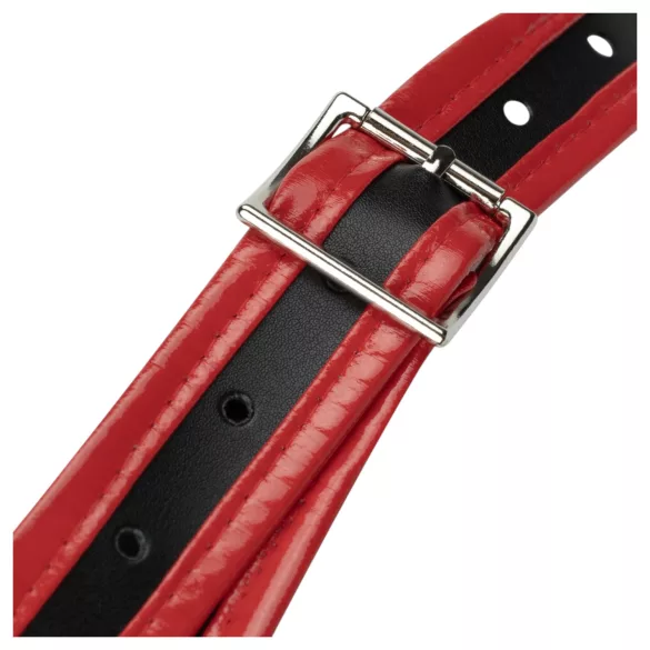 Easytoys - strap-on aluspüksid kolme dildoga - must