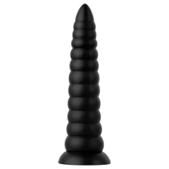 BUTTR Caterpiller - hiiglaslik anaalpunn (must) - 29 cm