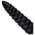 BUTTR Caterpiller - hiiglaslik anaalpunn (must) - 29 cm