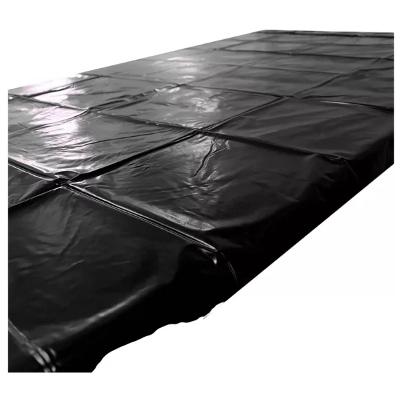 Kiotos - õhuke PVC-voodilina (must)