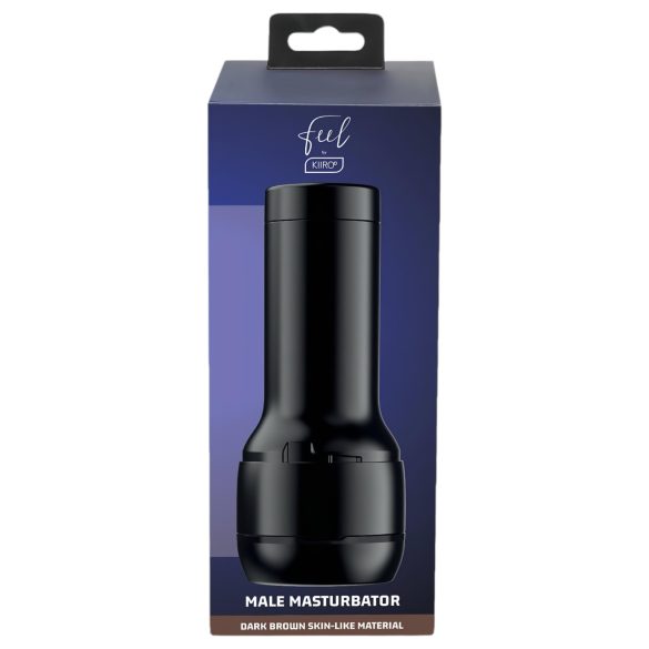 Kiiroo Feel - masturbaator tupe avaga - tumepruun