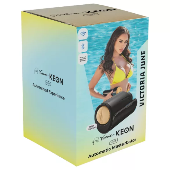 Kiiroo Keon Wifi + Victoria June - masturbaator - realistlik tupp - naturaalne