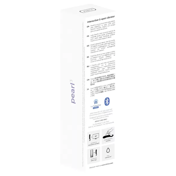 Kiiroo Pearl 3 - interaktiivne G-punkti vibraator - lilla