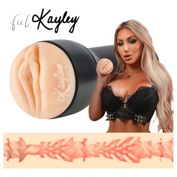 Kiiroo Kayley Gunner - kunstvagiina - PowerBlow ühilduv (naturaalne)