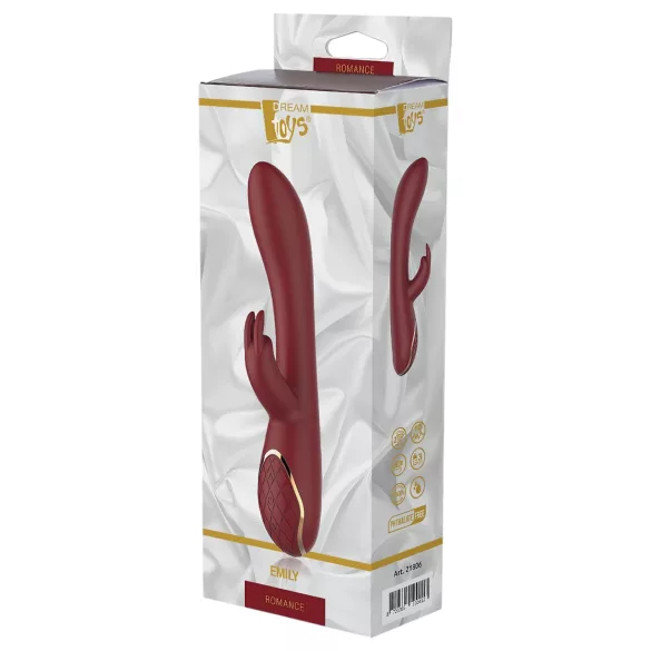 Romance Emily - kliitorivarrega G-punkti vibraator - punane