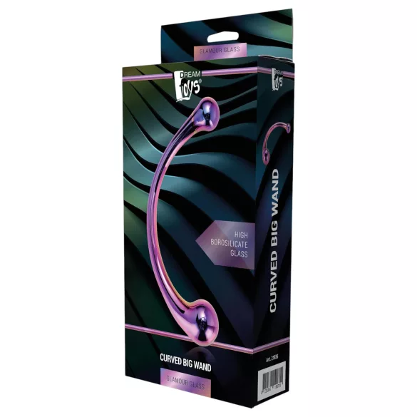 Dreamtoys - klaasist dildomassaažija - lilla