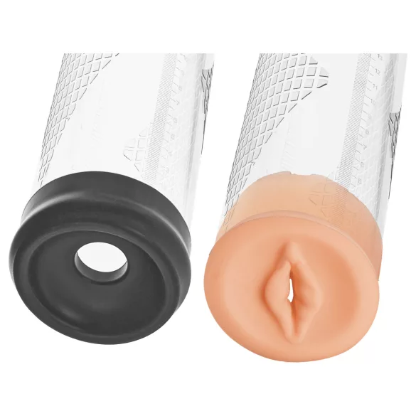 Dreamtoys - päästikuga peenispump (läbipaistev)