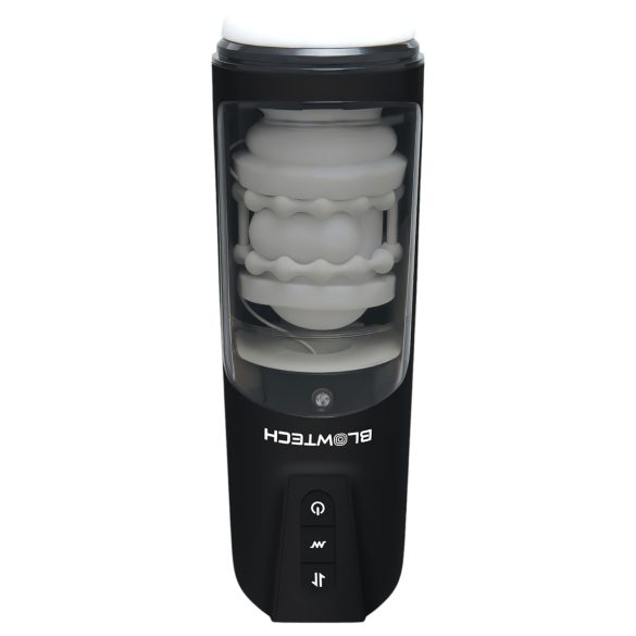 Dreamtoys Blowtech - vibreeriv üles-alla liikuv masturbaator (must)