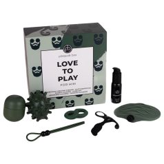   Pleasure Box Love to Play - masturbaator komplekt - 6-osaline