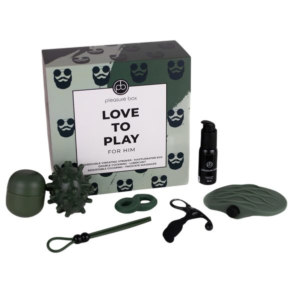 Pleasure Box Mängulust - 6-os masturbatsioonikomplekt