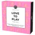 Pleasure Box: Mänguline Lõbu - 6-osaline vibreeriv komplekt (roosa-lilla)