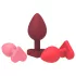 Dreamtoys Amour - anaaltreeningu kingituskomplekt (punane)