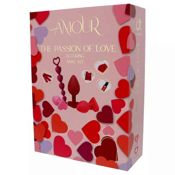 Dreamtoys Amour - anaaltreeningu kingituskomplekt (punane)