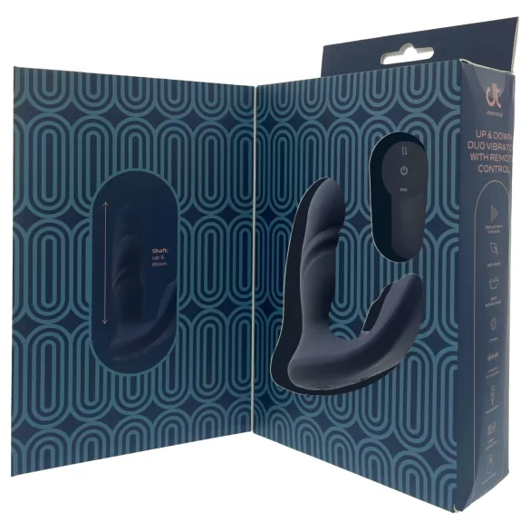 Dreamtoys Pulz - tõuklev anaalse vibraator puldiga (sinine)