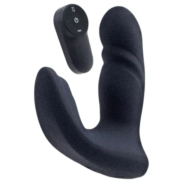 Dreamtoys Pulz - tõuklev anaalse vibraator puldiga (sinine)