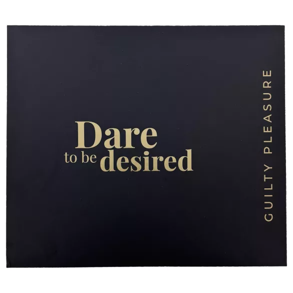 Guilty Pleasure Indulge - algajate BDSM kingikomplekt (must)