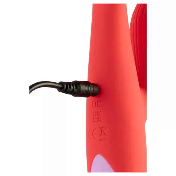 Dreamtoys Love Signal - G-punkti ja kliitori vibraator - punane