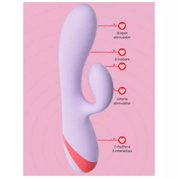 Dreamtoys Love Signal - kliitorivibraator (lilla)