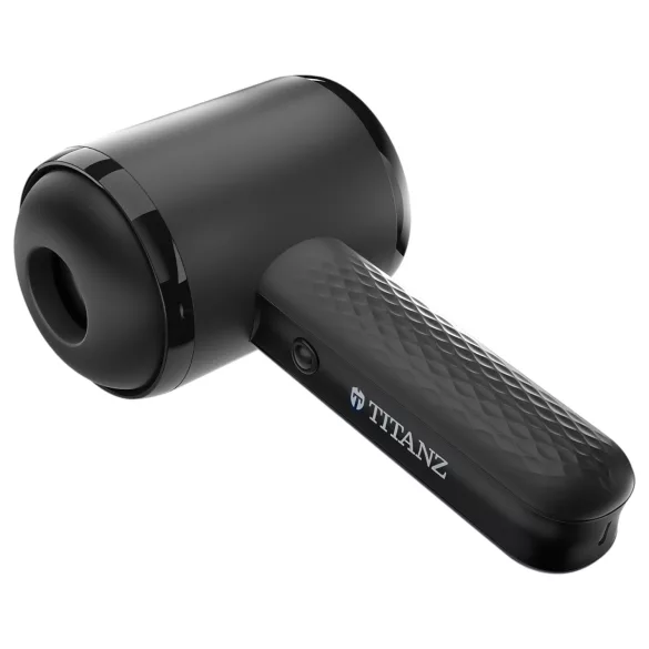 Titanz Thrusting Blow Gun - automaatne masturbaator (must)