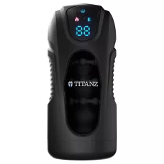   Titanz Ultimate Heat & Thrusting - automaatne masturbaator (must)