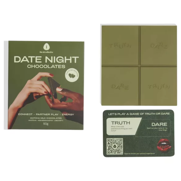 The Oh Collective Date Night Matcha - matša-maasikašokolaad paaridele (50 g)