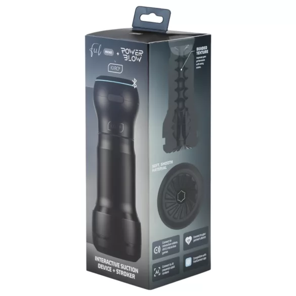 Kiiroo PowerBlow + Feel Pocket taskumasturbaator (must)