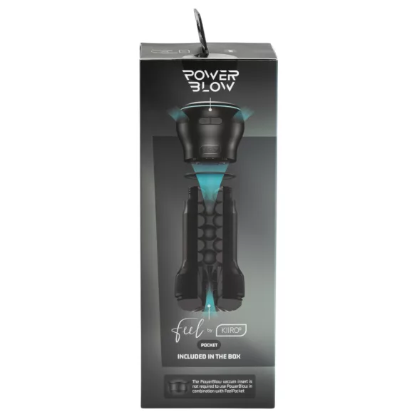 Kiiroo PowerBlow + Feel Pocket taskumasturbaator (must)