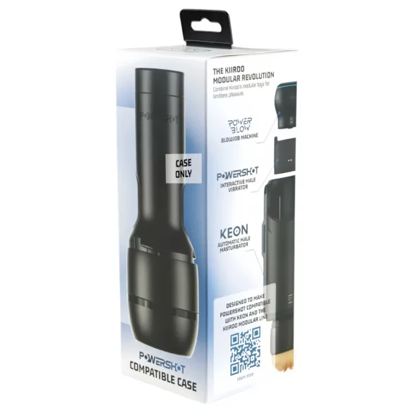 Kiiroo PowerShotiga ühilduv masturbatori kest (must)