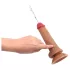 Kiotos Cox Power - vibreeriv purskav dildo puldiga (naturaalne)
