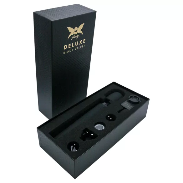 Pixey Deluxe Black Velvet - L-suuruses vibromassöör (must)