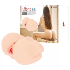 Kookos Juliana - elutru torso-masturbaator (ihuvärvi)